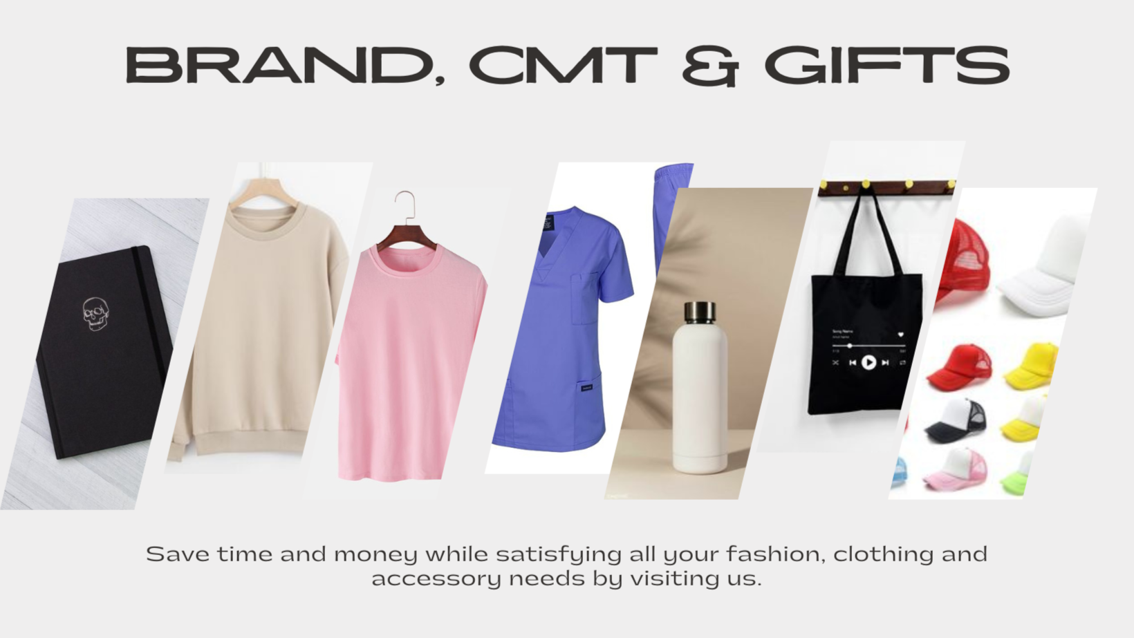 Brand CMT Gift One stop shop for all your supply and branding needs