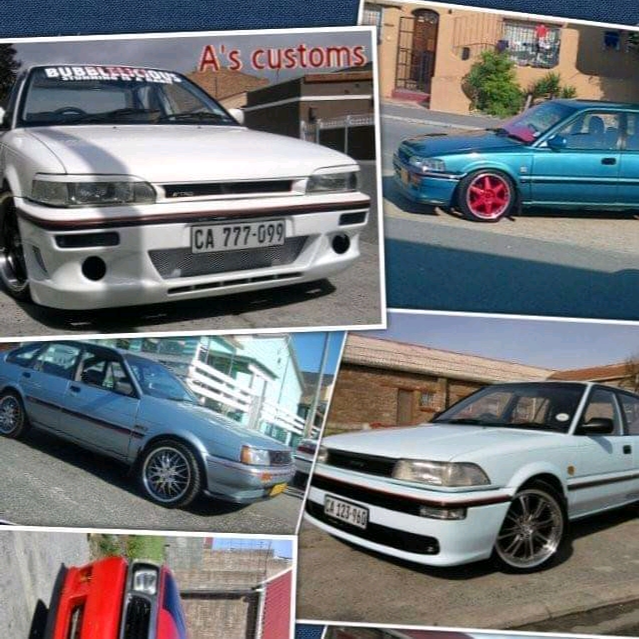 A's customs logo