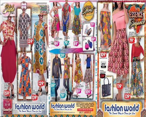 Fashion World (Uitenhage)  13 Binnehof Cntr Baird St, Uitenhage,  Uitenhage, 6229, Eastern Cape