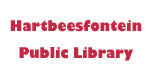 Hartbeesfontein Public Library logo