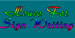 House For Sign Writing logo