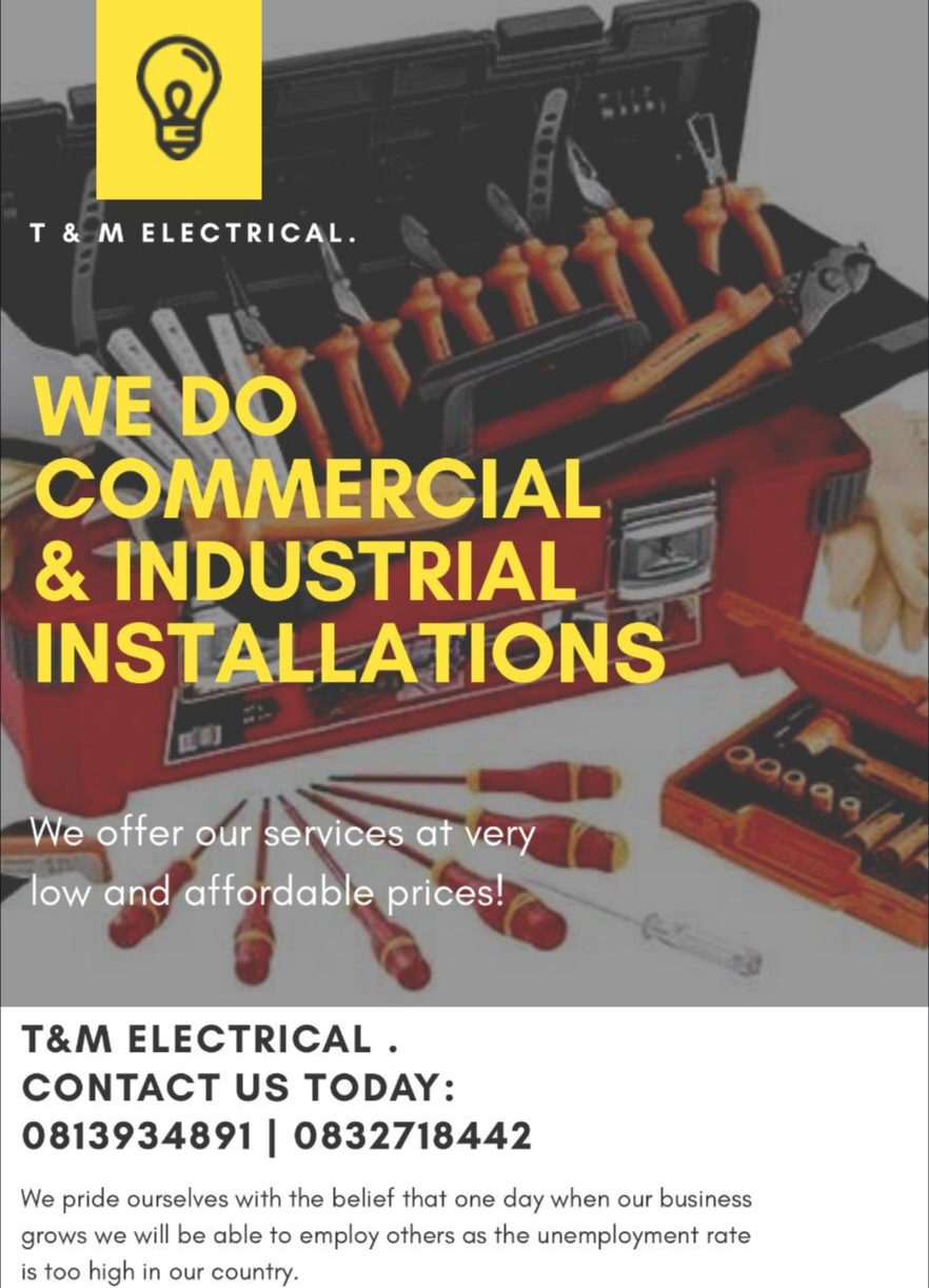 T&M Electrical logo